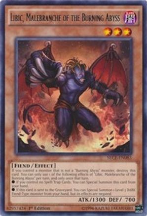 Libic, Malebranche of the Burning Abyss (SECE-EN083) - Secrets of Eternity Unlimited