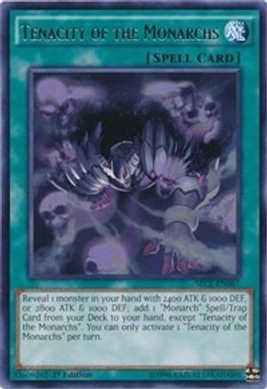 Tenacity of the Monarchs (SECE-EN061) - Secrets of Eternity Unlimited