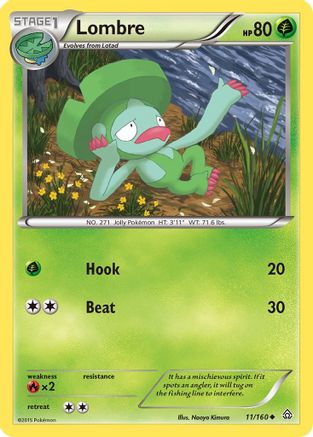 Lombre 011/160 XY Primal Clash - Uncommon