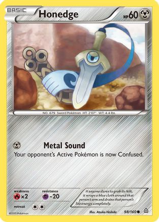 Honedge 098 XY Primal Clash - Common