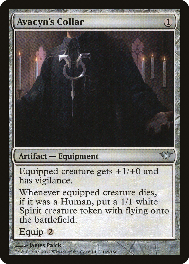 Avacyn's Collar (DKA-145) - Dark Ascension
