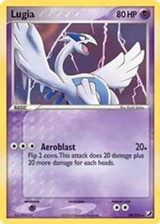 Lugia 029/115 - Holofoil Deck Exclusives - Holo Rare