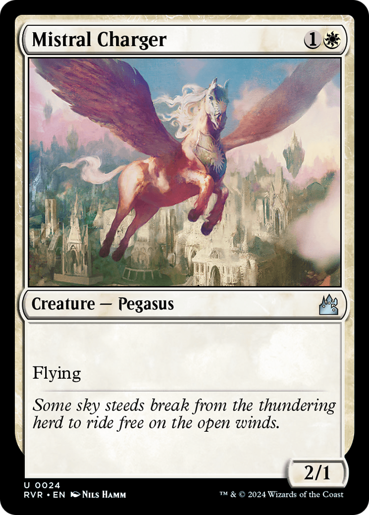 Mistral Charger (RVR-024) - Ravnica Remastered Foil