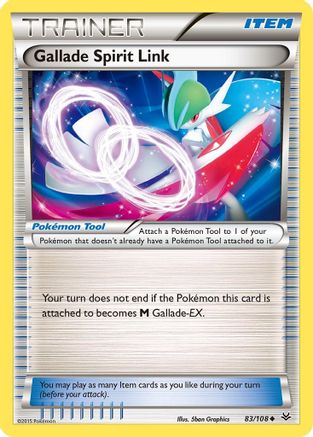 Gallade Spirit Link 083/108 XY Roaring Skies - Uncommon