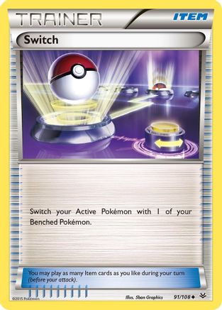 Switch 091/108 XY Roaring Skies - Uncommon
