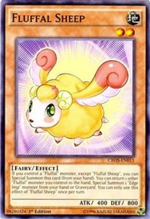Fluffal Sheep (CROS-EN011) - Crossed Souls 1st Edition