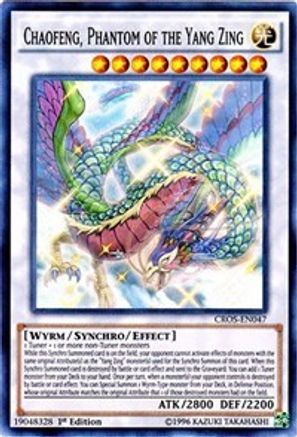 Chaofeng, Phantom of the Yang Zing (CROS-EN047) - Crossed Souls 1st Edition