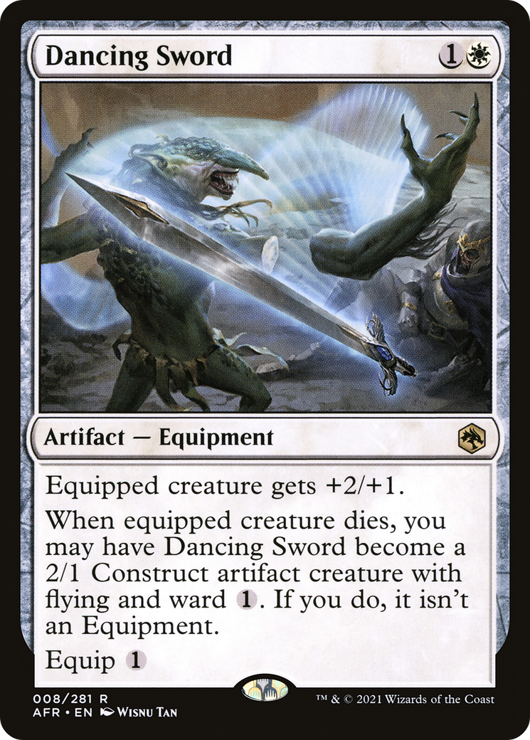 Dancing Sword (AFR-008) - Adventures in the Forgotten Realms