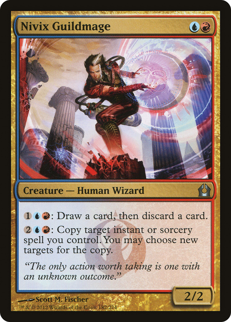 Nivix Guildmage (RTR-182) - Return to Ravnica Foil