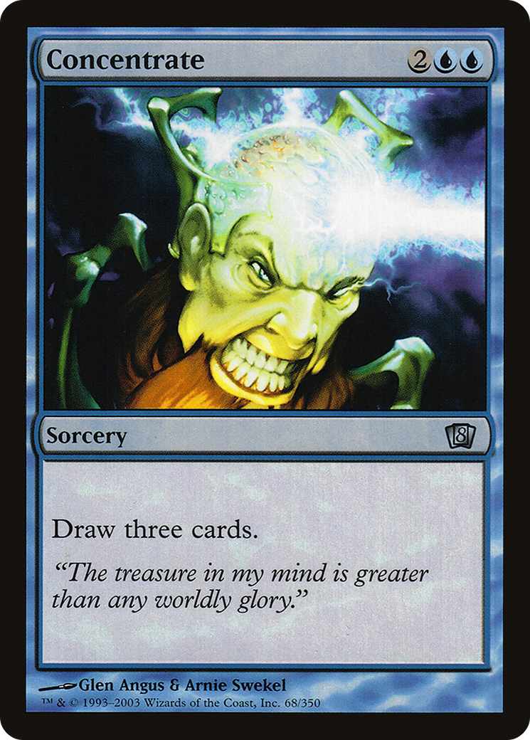 Concentrate (8ED-68★) - 8th Edition Foil