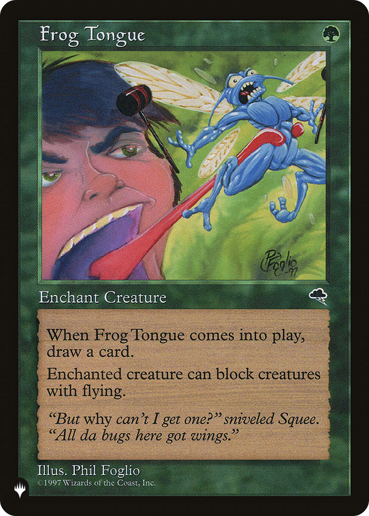 Frog Tongue (LIST-) - The List