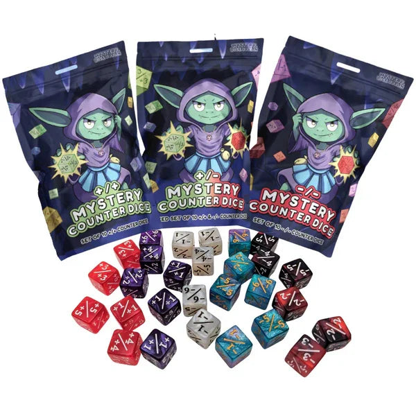 Mystery Goblin Dice: +/- Counter Mystery Dice