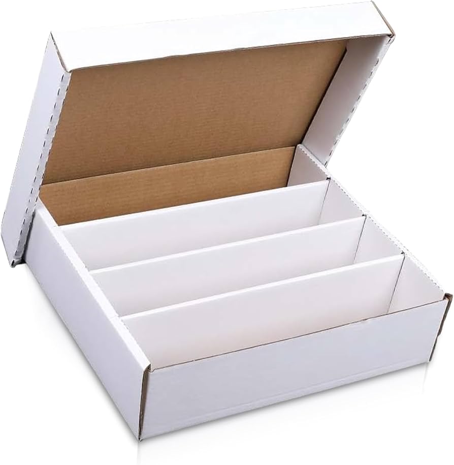 Cardboard Storage Box 4-Row (3200 count)
