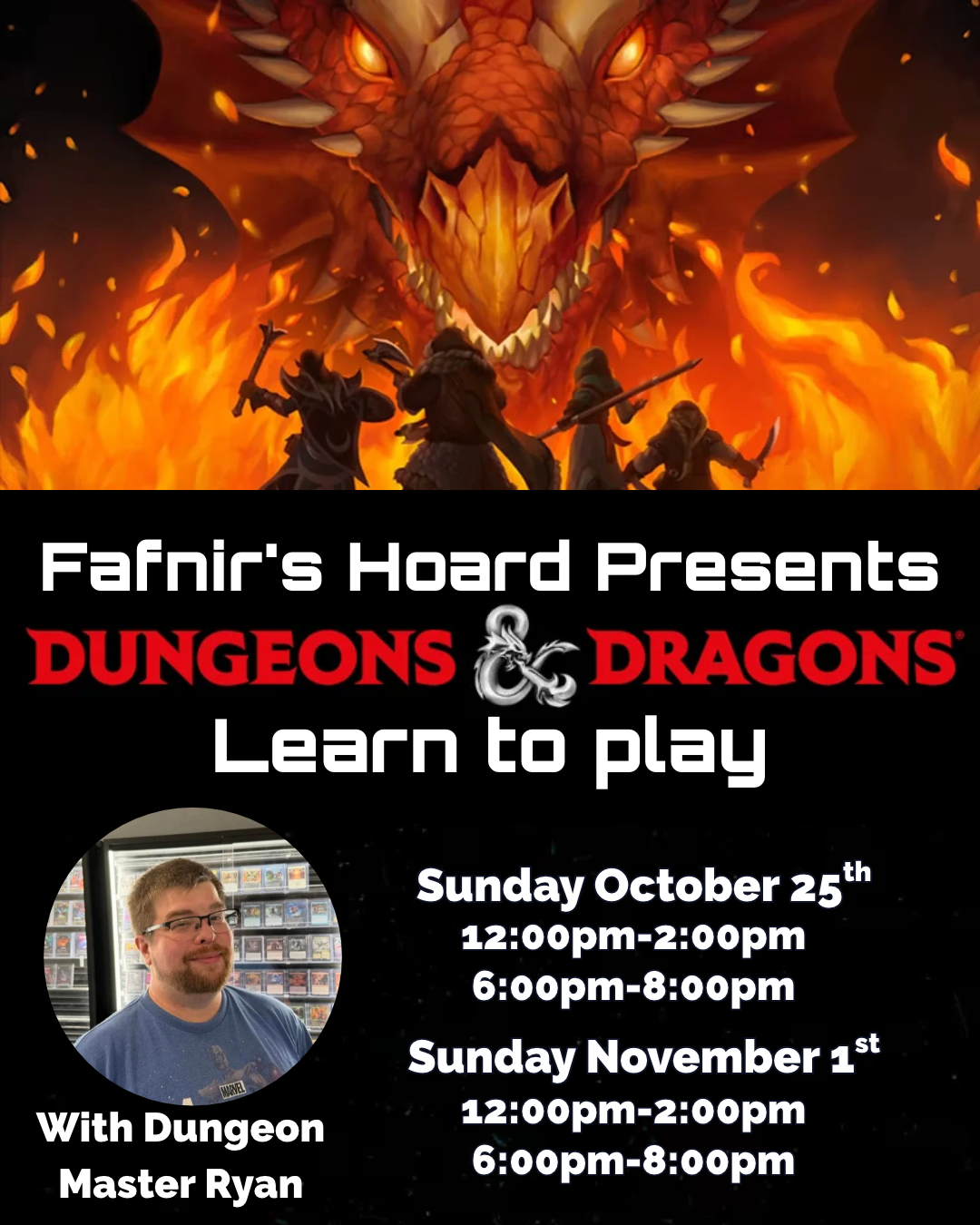 Dungeons and Dragons- Learn to play ticket