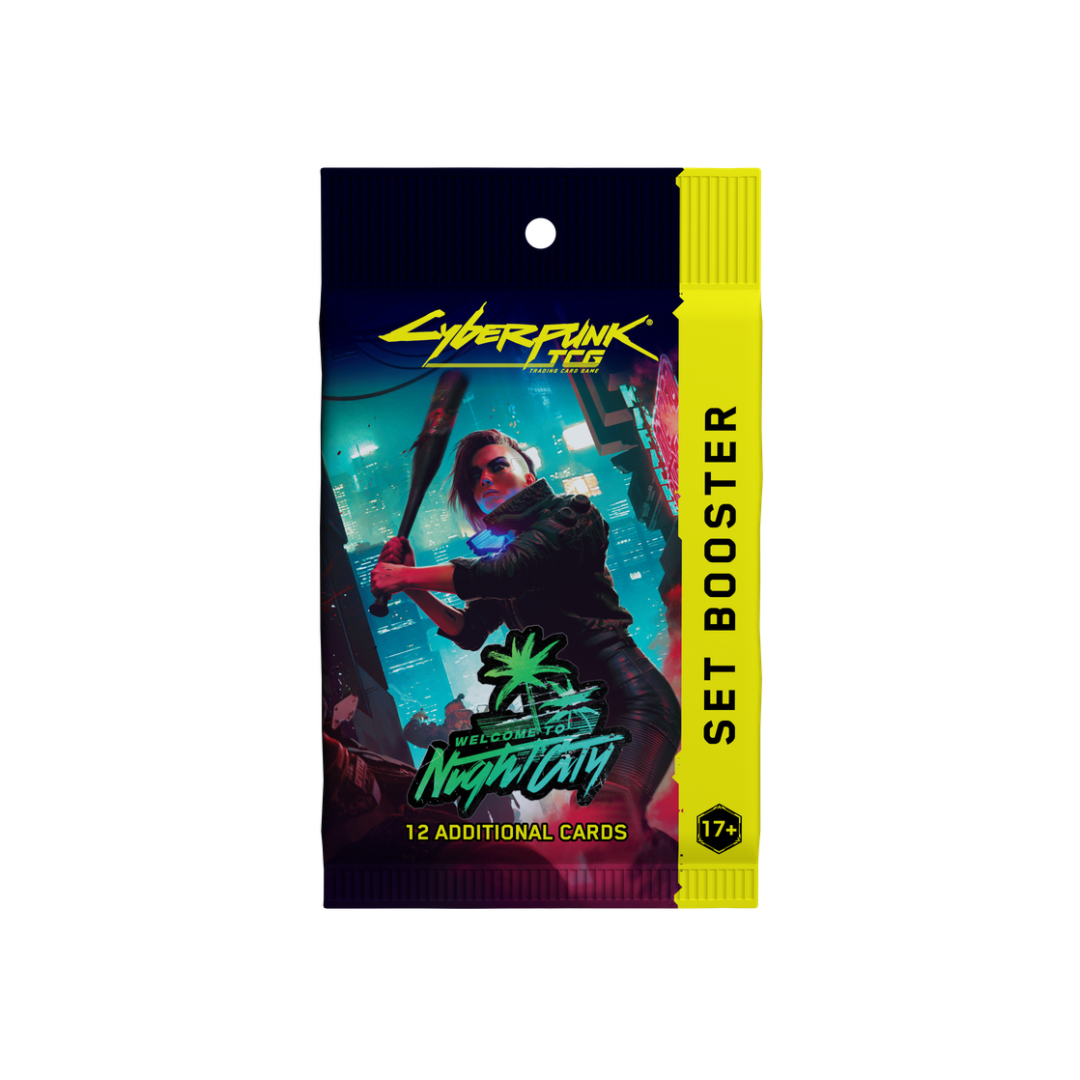 Cyberpunk TCG - Welcome To Night City - Booster Pack (Pre-Order)