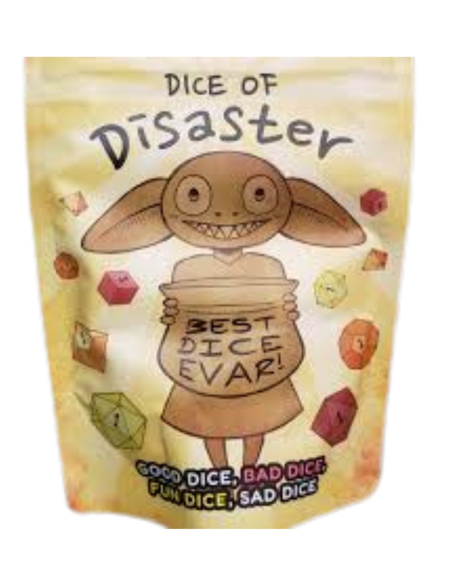 Dice of Disaster - set of 7 ugly dice