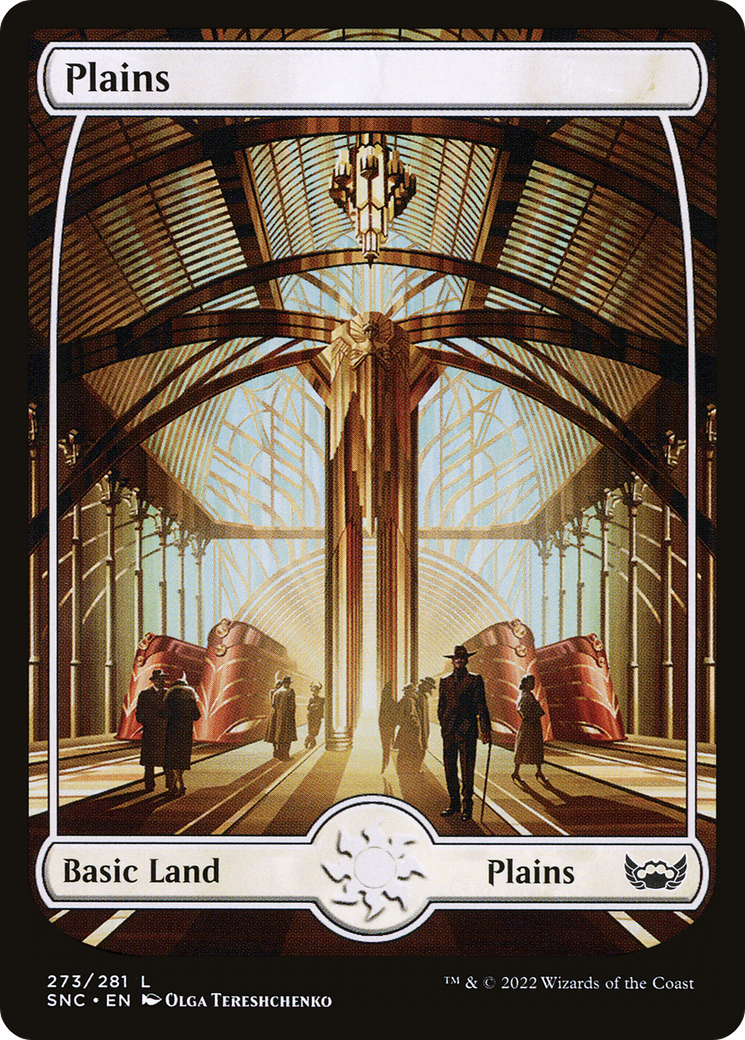 Plains (273) (SNC-273) - Streets of New Capenna Foil