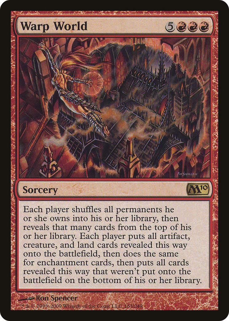 Warp World (M10-163) - Magic 2010 Foil