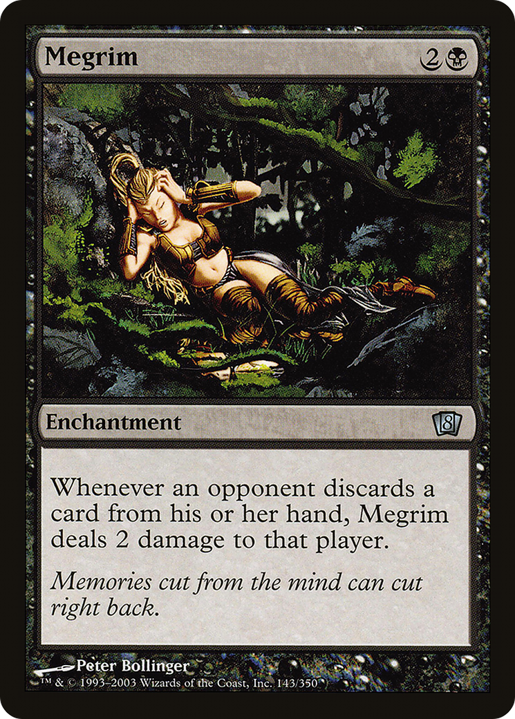 Megrim (8ED-143★) - 8th Edition Foil