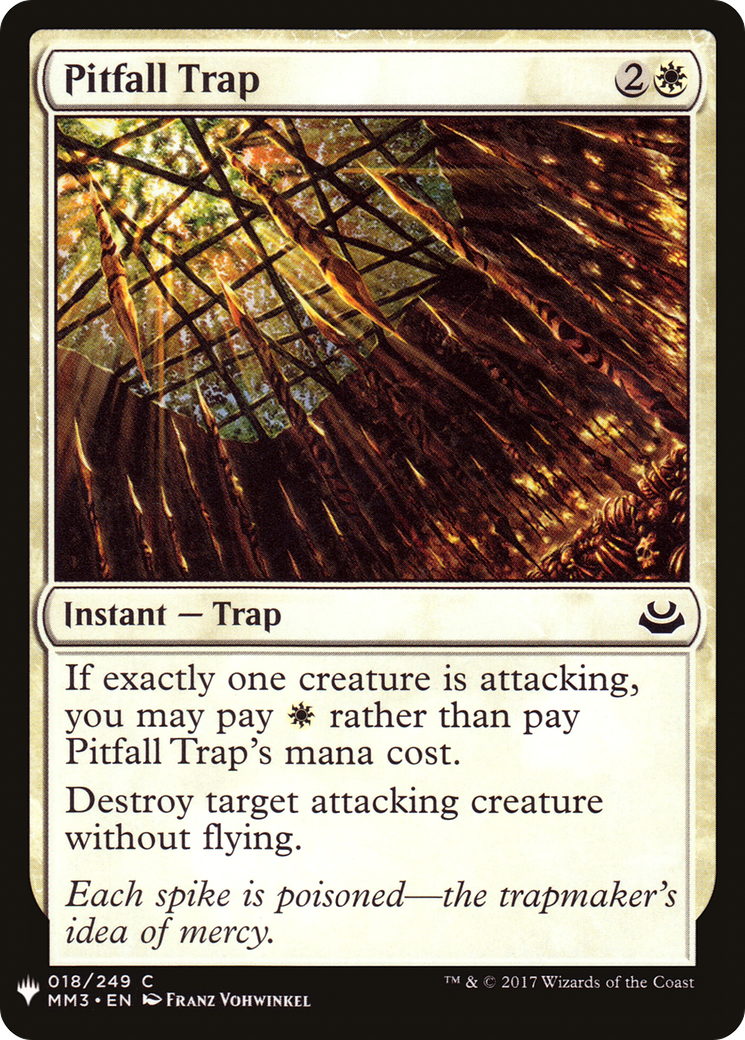 Pitfall Trap (LIST-018) - The List