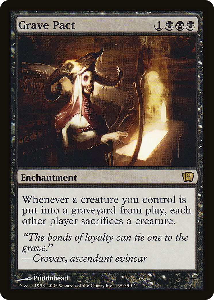 Grave Pact (9ED-135) - 9th Edition Foil