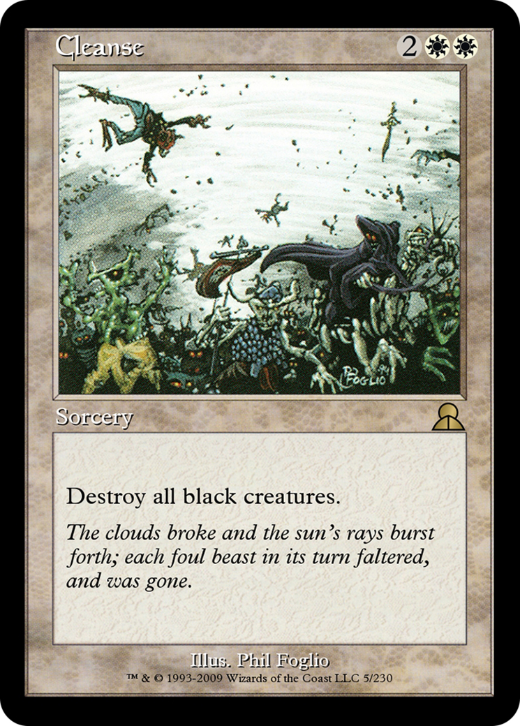 Cleanse (ME3-005) - Masters Edition III Foil