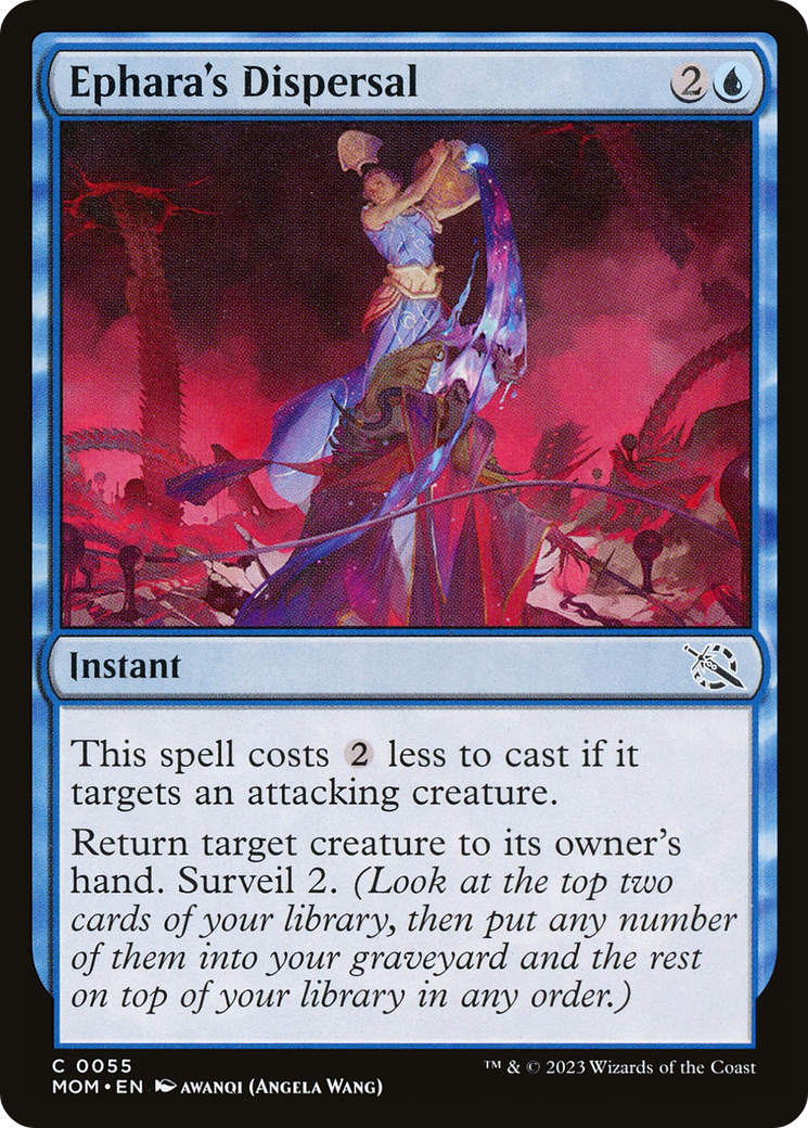 Ephara's Dispersal (MOM-055) - March of the Machine Foil