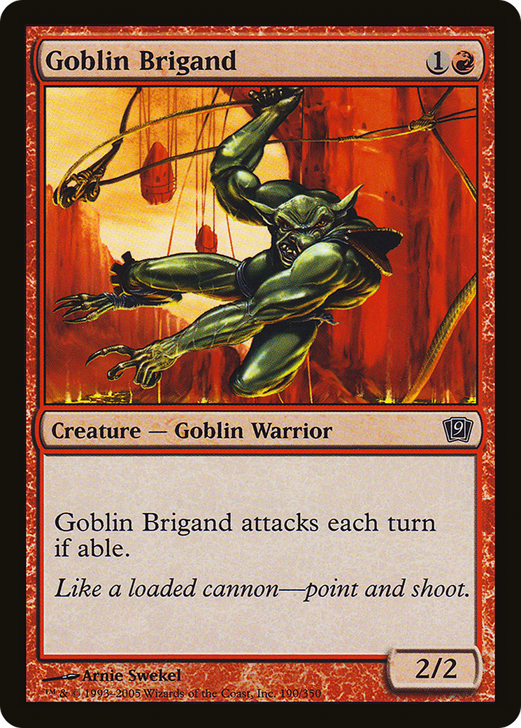 Goblin Brigand (9ED-190★) - 9th Edition
