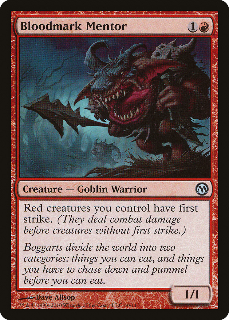 Bloodmark Mentor (DPA-040) - Duels of the Planeswalkers