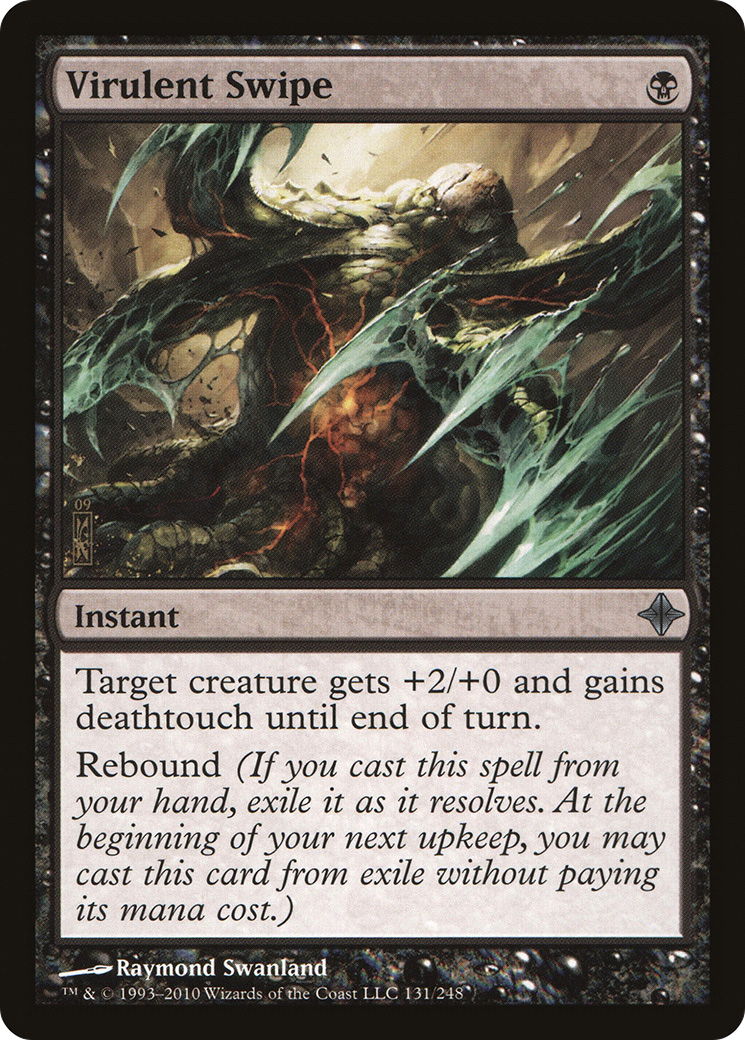 Virulent Swipe (ROE-131) - Rise of the Eldrazi Foil