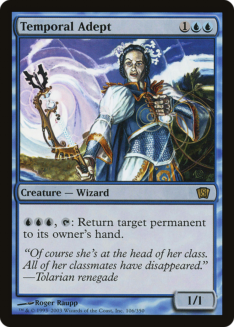 Temporal Adept (8ED-106★) - 8th Edition