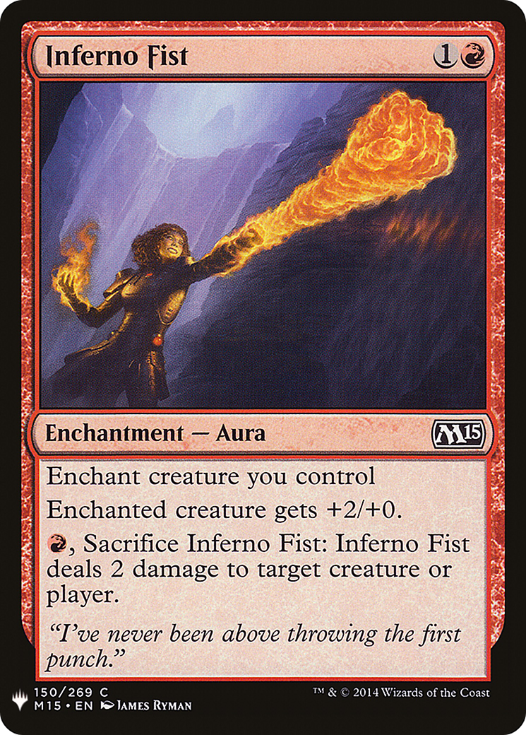 Inferno Fist (LIST-150) - The List