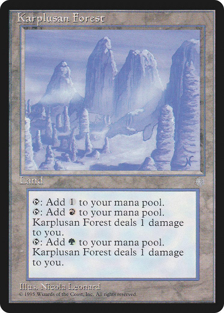 Karplusan Forest (ICE-337) - Ice Age
