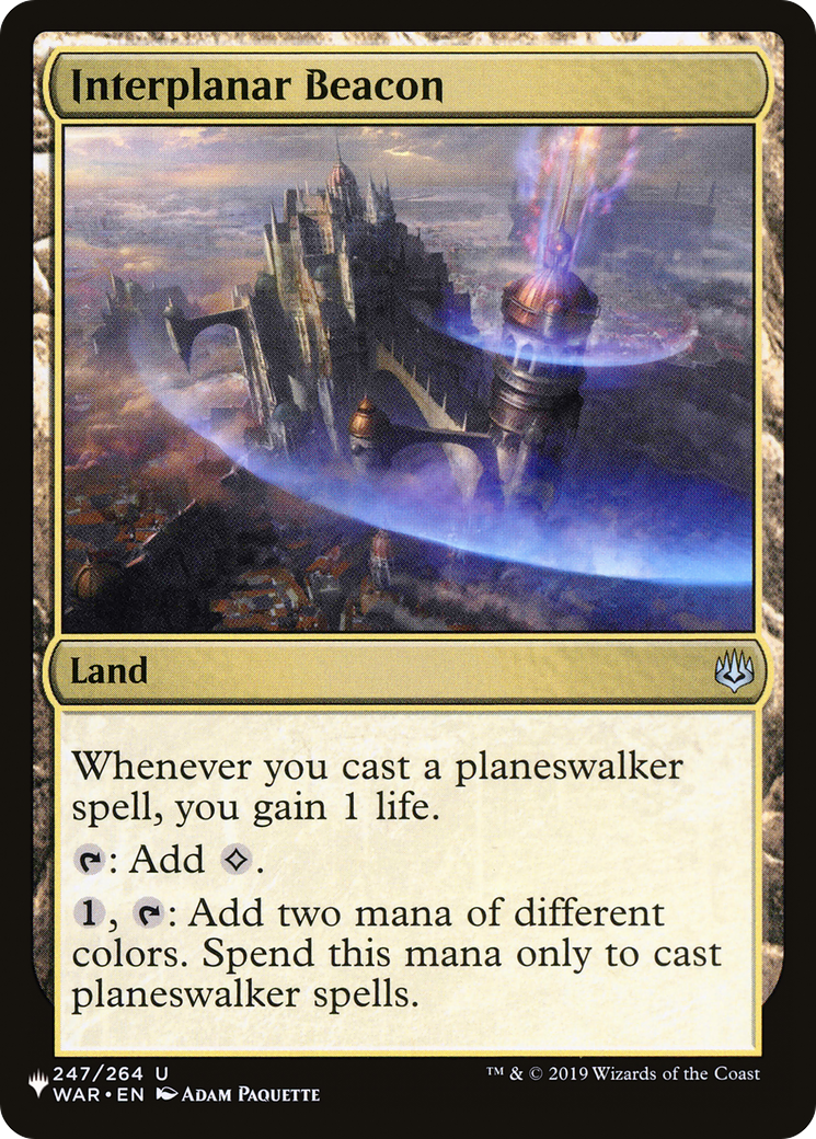 Interplanar Beacon (LIST-247/264) - The List
