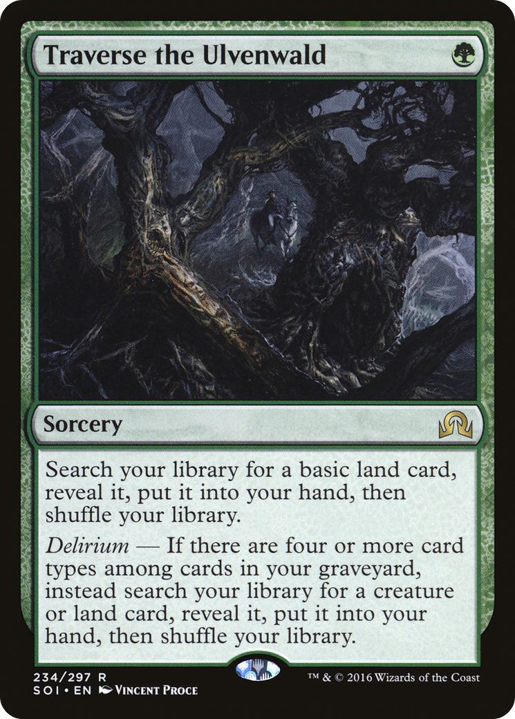 Traverse the Ulvenwald (SOI-234) - Shadows over Innistrad Foil