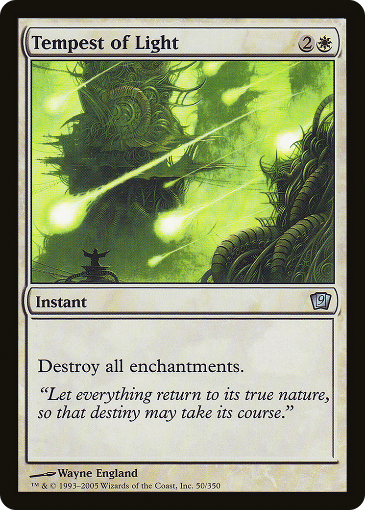Tempest of Light (9ED-50★) - 9th Edition Foil