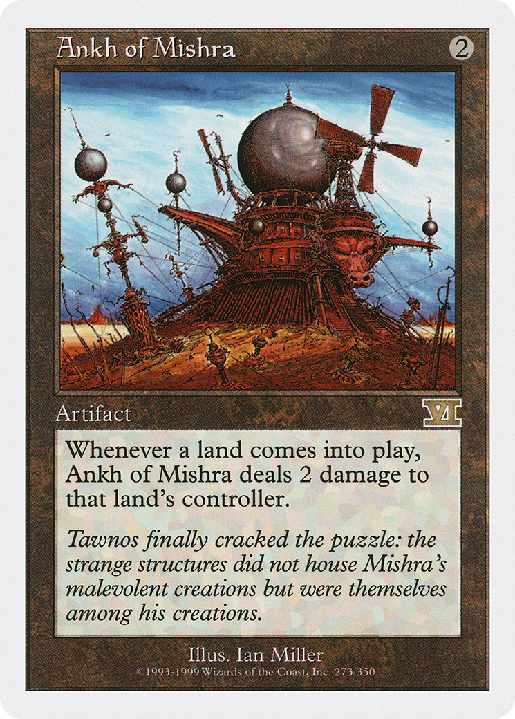 Ankh of Mishra (6ED-273) - Classic Sixth Edition