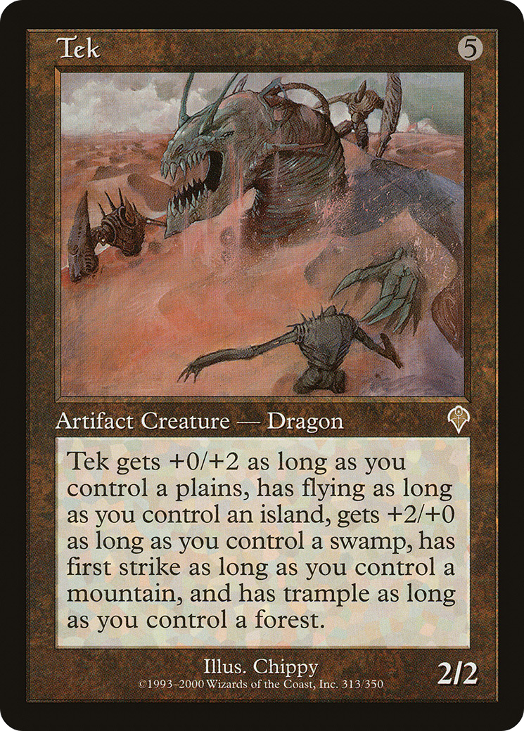 Tek (INV-313) - Invasion Foil