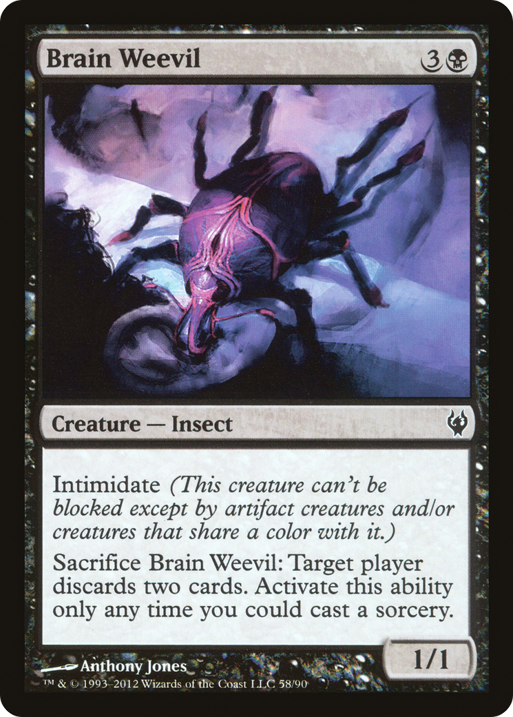 Brain Weevil (DDJ-058) - Duel Decks: Izzet vs. Golgari