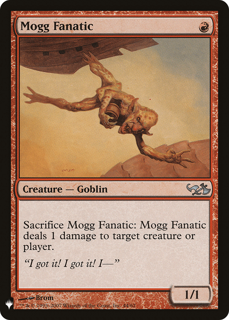 Mogg Fanatic (LIST-044) - The List