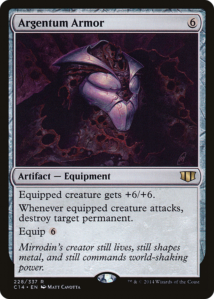 Argentum Armor (C14-228) - Commander 2014