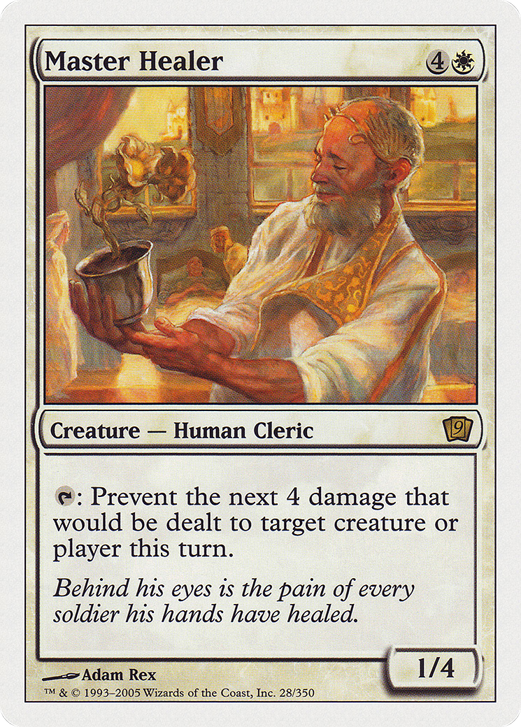 Master Healer (9ED-028) - 9th Edition