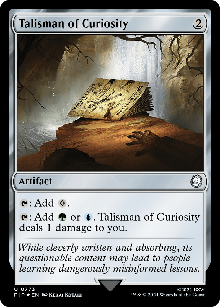 Talisman of Curiosity (Surge Foil) (PIP-773) - Fallout Foil