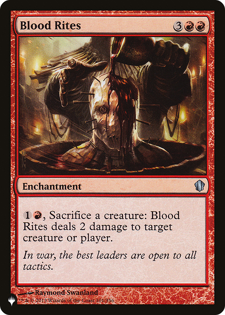 Blood Rites (LIST-101/356) - The List