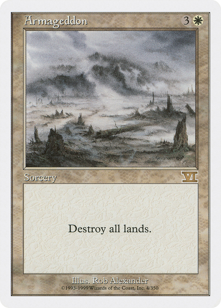 Armageddon (6ED-004) - Classic Sixth Edition
