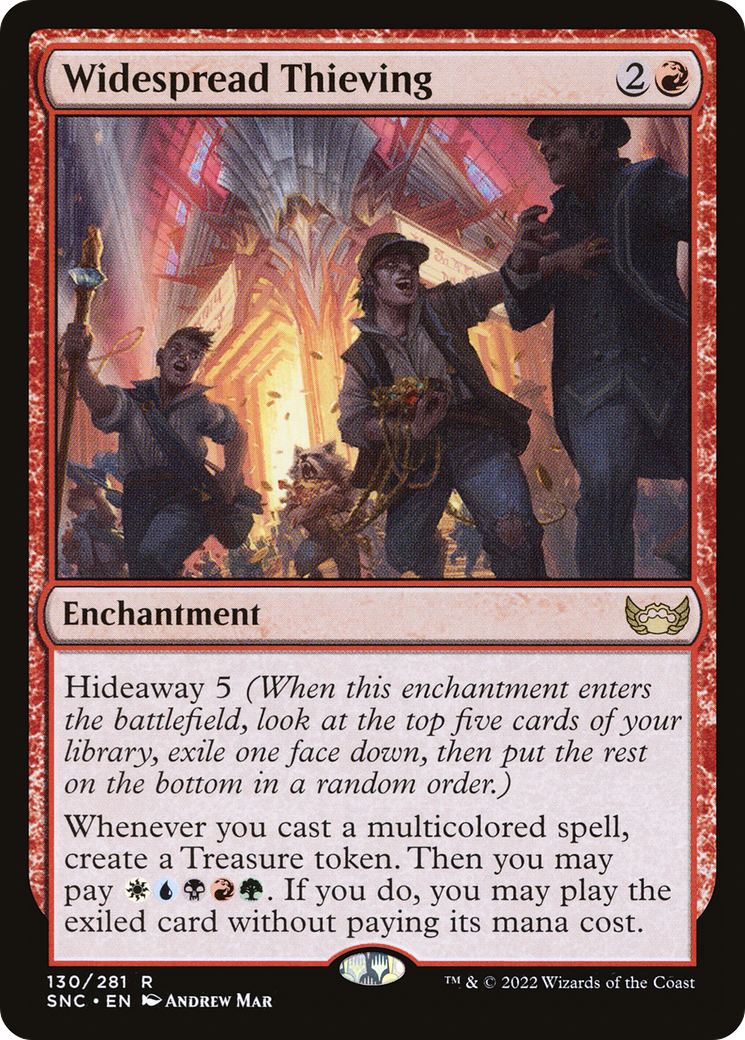 Widespread Thieving (SNC-130) - Streets of New Capenna