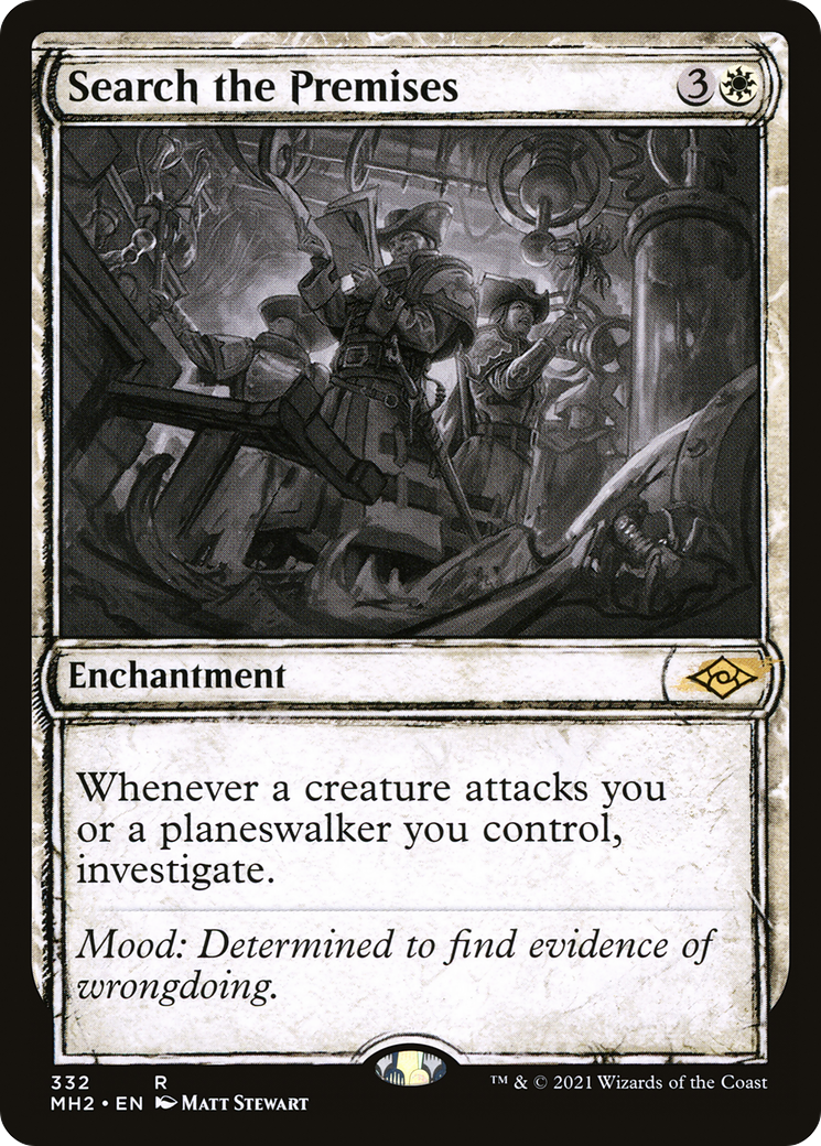 Search the Premises (Showcase) (MH2-332) - Modern Horizons 2: (Showcase) Foil