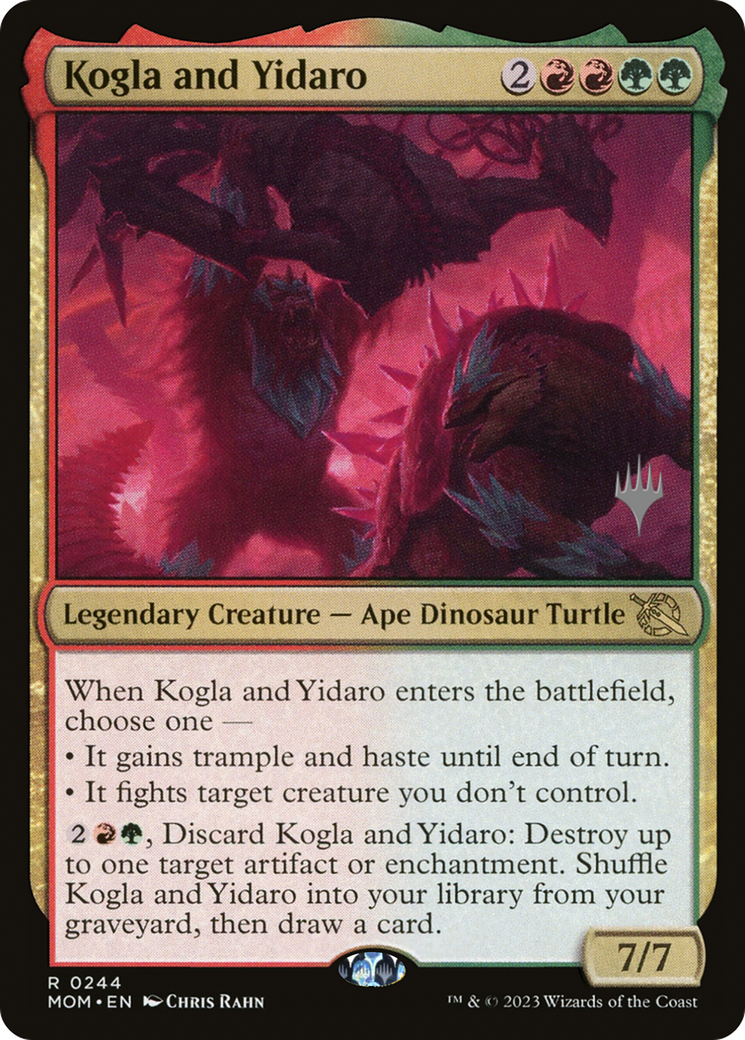 Kogla and Yidaro (PPMOM-244P) - March of the Machine Promos Foil