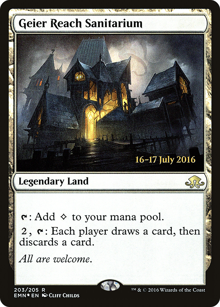 Geier Reach Sanitarium (PRE-203) - Eldritch Moon Promos Foil