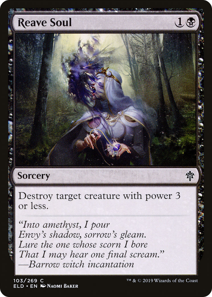 Reave Soul (ELD-103) - Throne of Eldraine